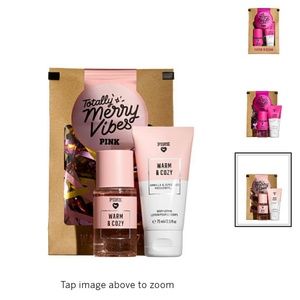 Pink body care sets